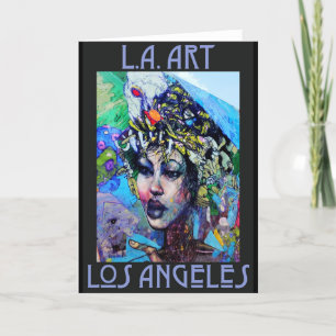 LA Art Grußkarte Karte