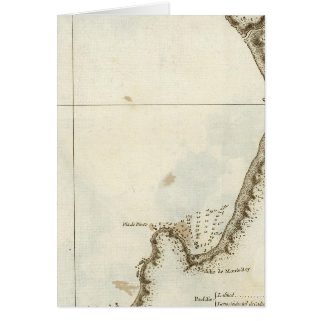 La baie de Monterey et la péninsule (Devant)