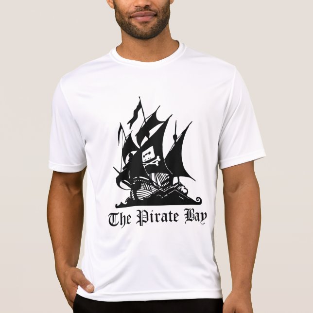 La baie de pirate - T-shirt de haute qualité (Devant)