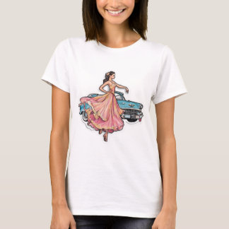 la bailarina y su coche T-Shirt