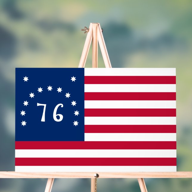 La bannière de Bennington : le 76e drapeau de bata (Neutre)