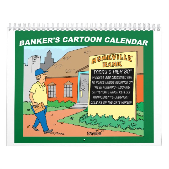 La BANQUE/FINANCIER/INVESTISSEMENT du calendrier (Protection)