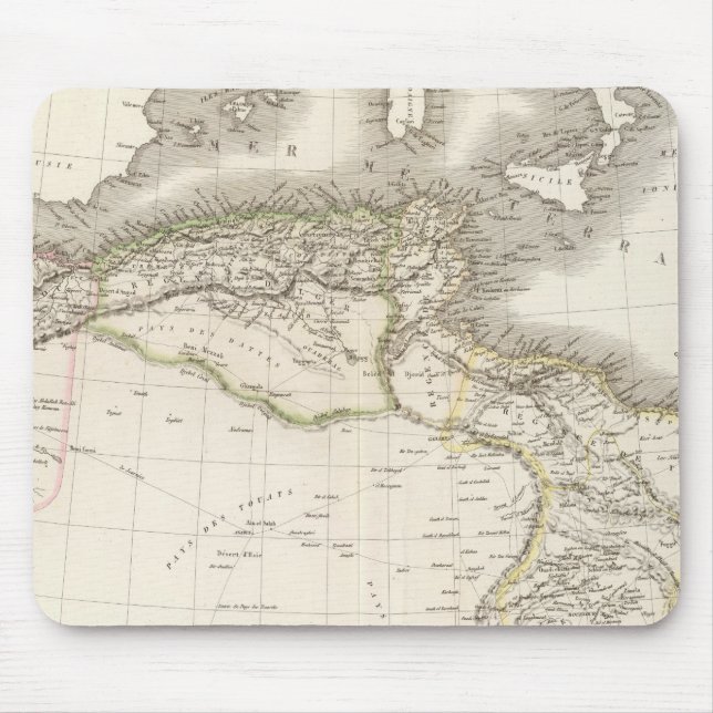 La Barbarie - Nordafrika Mousepad (Vorne)