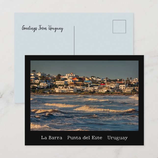 La Barra Punta del Este Uruguay Natural Postkarte (Vorne/Hinten)