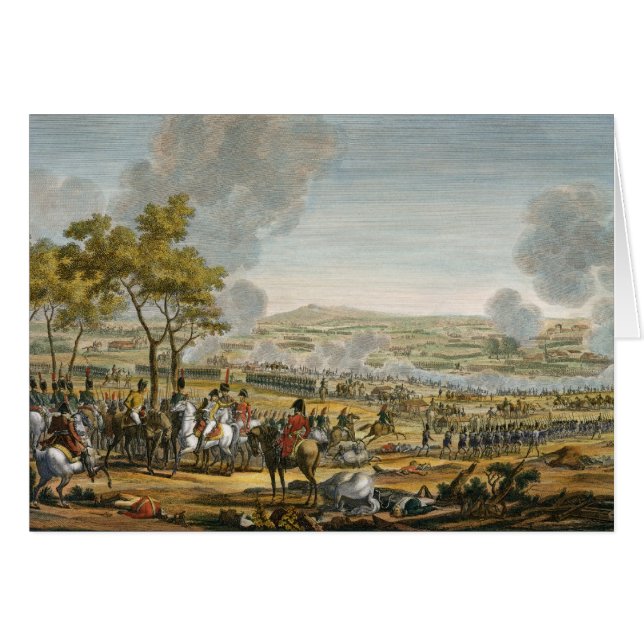 La bataille de Wagram, le 7 juillet 1809, gravée (Devant horizontal)