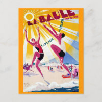 La Baule Vintages französisches Reiseplakat