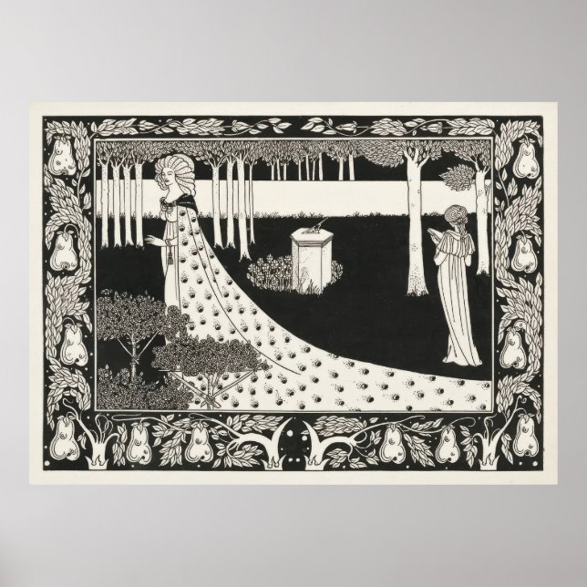 La Beale Isoud bei Joyous - Archivprint Poster (Vorne)