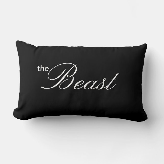 La beauté et la bête Coussins de chambre (Recto)
