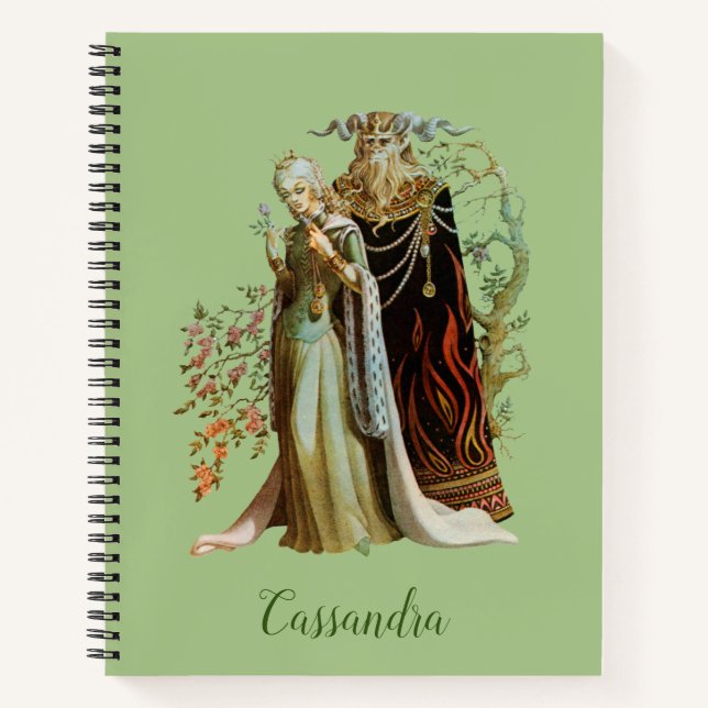 La beauté et le Carnet de la spirale bête (Devant)