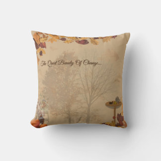 La beauté silencieuse du changement - Coussin cosy