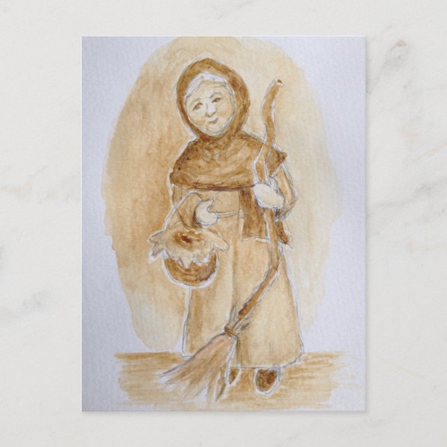 La Befana Postkarte (Vorderseite)