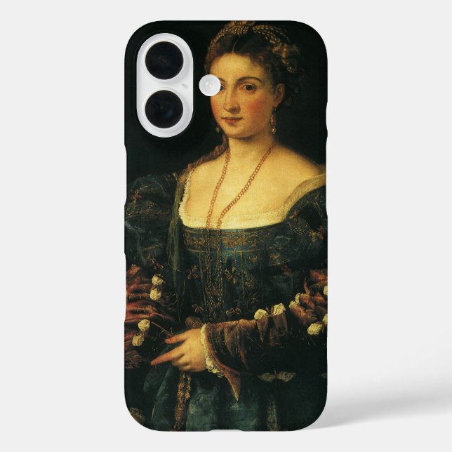 La Bella, Herzogin von Urbino von Tizian title_seo2 (Rückseite)