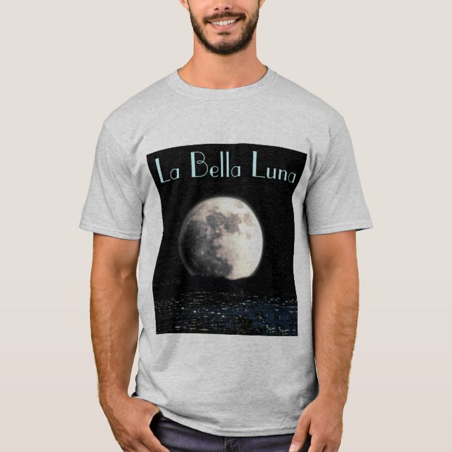 La Bella Luna das Shirt Männer (Vorderseite)