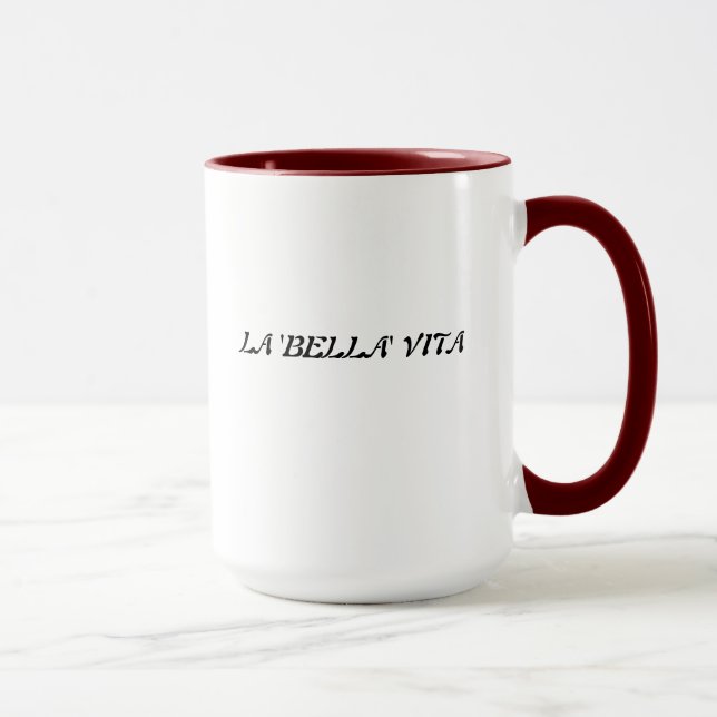 La bella vita tasse (Rechts)