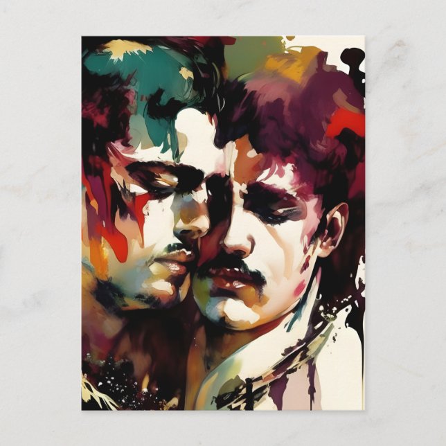 La Belle Carte Postale Gay Lovers (Devant)