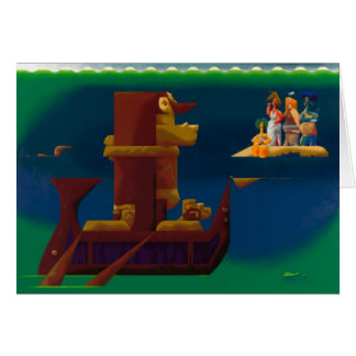 la belle chanson - carte vierge