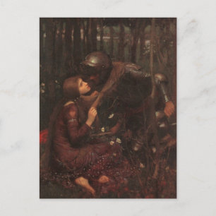 La Belle Dame Sans Merci Postkarte
