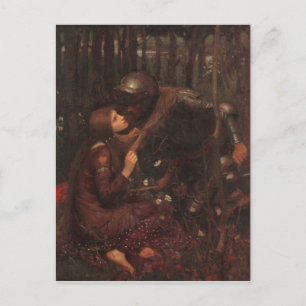 La Belle Dame Sans Merci Postkarte