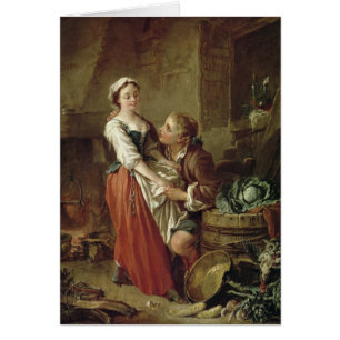 La belle domestique de cuisine