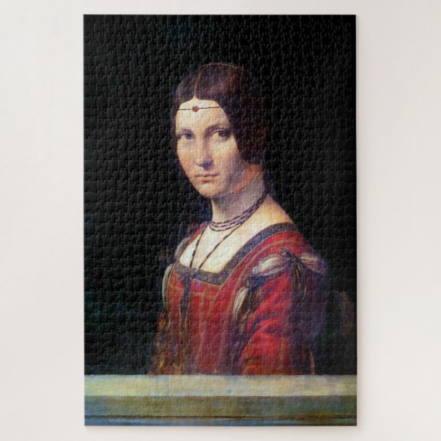 La Belle Ferronniere, Leonardo da Vinci (Vertikal)