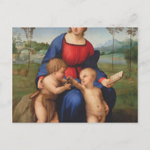 La Belle Jardiniere 1507 Postkarte