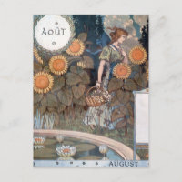 La Belle Jardiniere - August - Eugène Grasset
