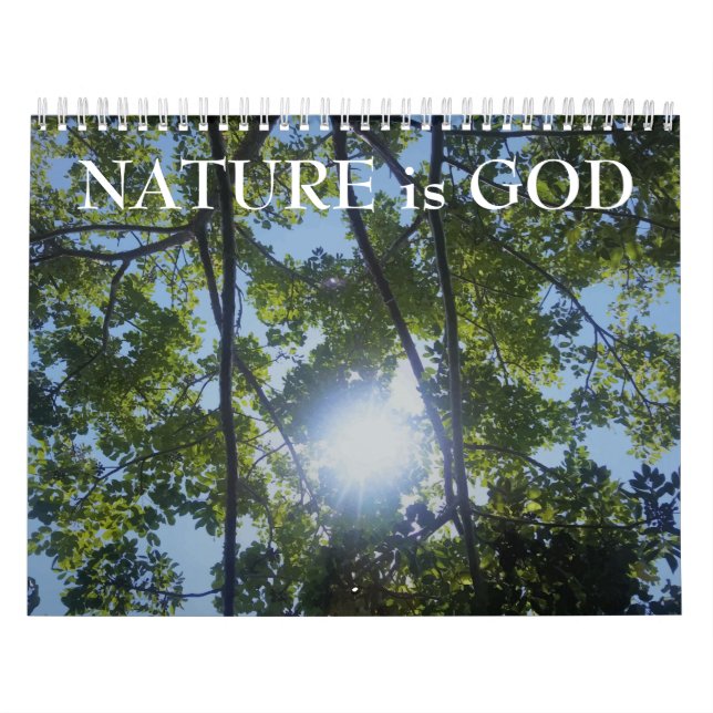 La belle NATURE décrit le calendrier inspiré (Protection)