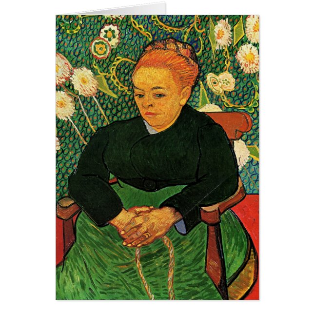 La Berceuse (Augustine Roulin) par Vincent van Gog (Devant)