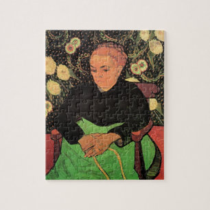 La Berceuse (Augustine Roulin) von Vincent van Gog