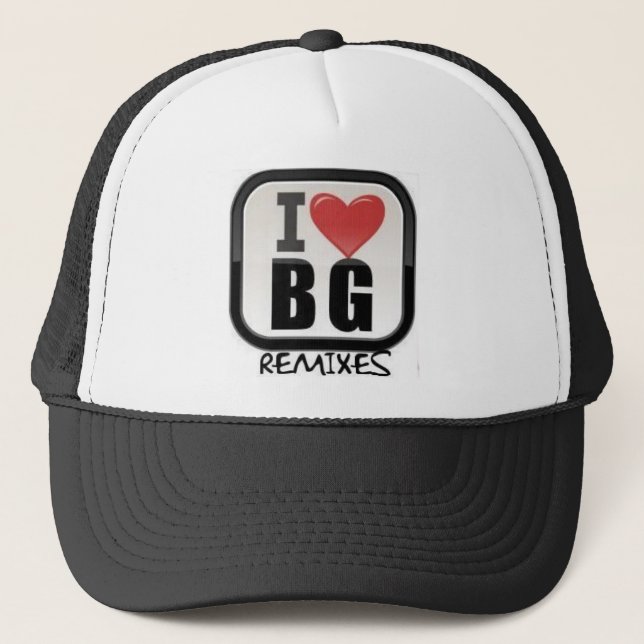 LA BG REMÉLANGE LE CASQUETTE DE LOGO (Devant)