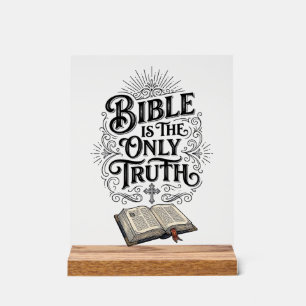 La Bible est le seul T-Shirt chrétien de vérité