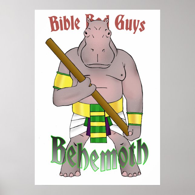 La Bible Les Mauvais Gars Behemoth Poster 20 x 28 (Devant)