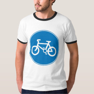 La bicyclette badine le T-shirt