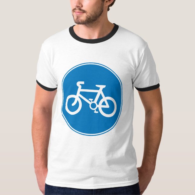 La bicyclette badine le T-shirt (Devant)