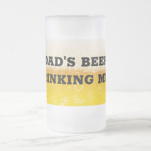 La bière de papa boit de la Mug Verre Frosted Bièr
