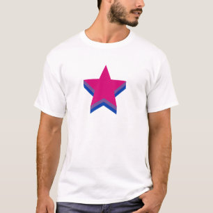 La Bisexualité orgueil étoiles T-shirt