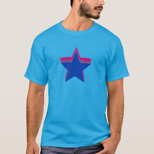La Bisexualité orgueil étoiles T-shirt