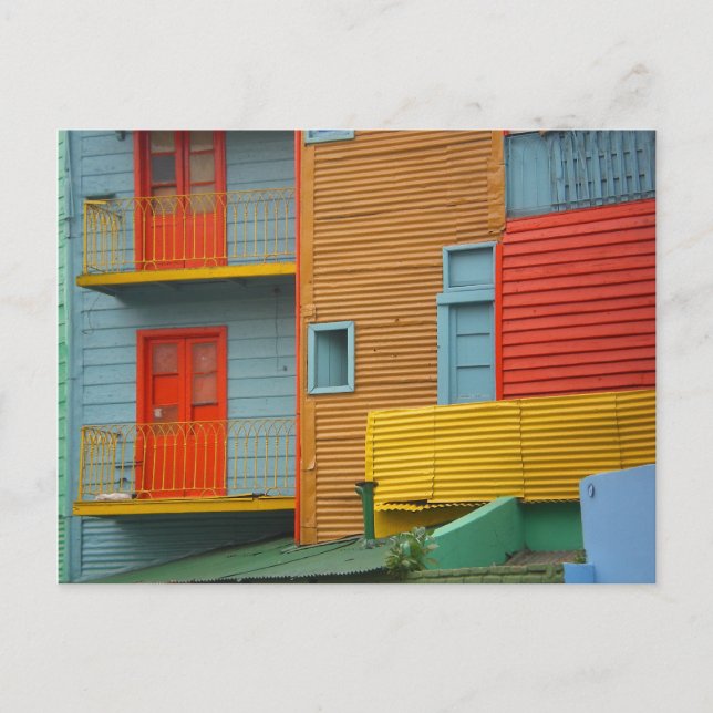 La Boca, Buenos Aires Aires - 3 Postkarte (Vorderseite)