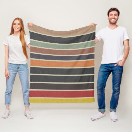 La Boca Striped Fleecedecke