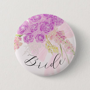 La Boca Vendretti Sheer Bow und Bouquet-Brides Button