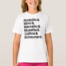 La Bohème Charakter-Shirt T-Shirt