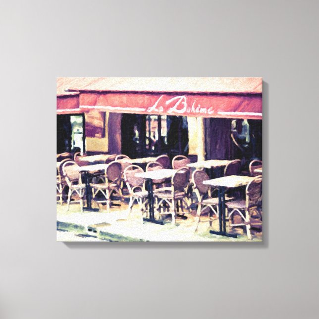 La Boheme Paris Leinwand Gallery (Vorderseite)