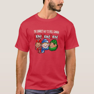 La Bonne Façon D'Écrire Le T-shirt Humour Du Canad
