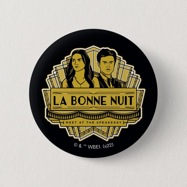 La Bonne Nuit - Treffen Sie sich bei der Speakeasy Button (Vorderseite)