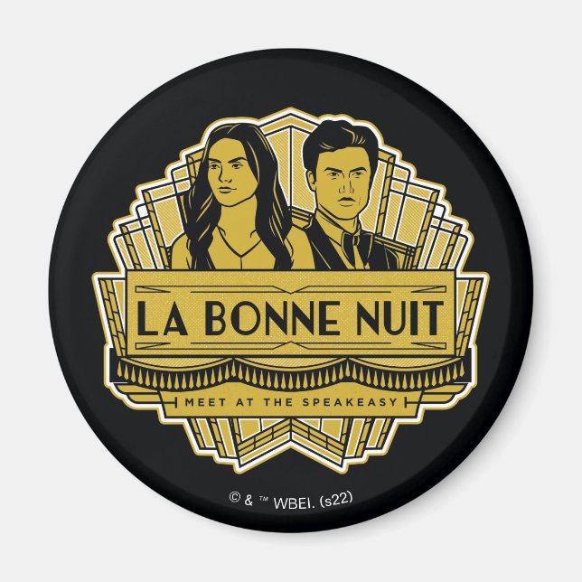 La Bonne Nuit - Treffen Sie sich bei der Speakeasy Magnet (Vorne)