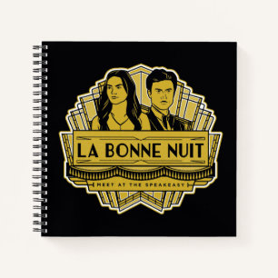 La Bonne Nuit - Treffen Sie sich bei der Speakeasy Notizbuch
