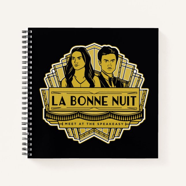 La Bonne Nuit - Treffen Sie sich bei der Speakeasy Notizbuch (Vorderseite)