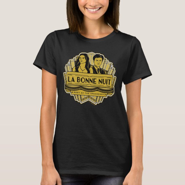 La Bonne Nuit - Treffen Sie sich bei der Speakeasy T-Shirt (Vorderseite)