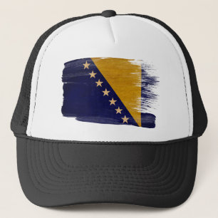 La Bosnie-Herzégovine marquent le casquette de