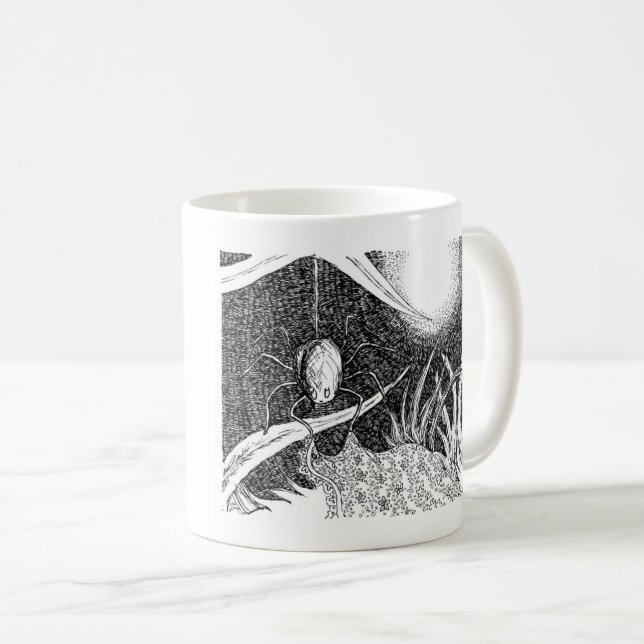 La boule de minuit Softheared Spider Mug (Devant droit)
